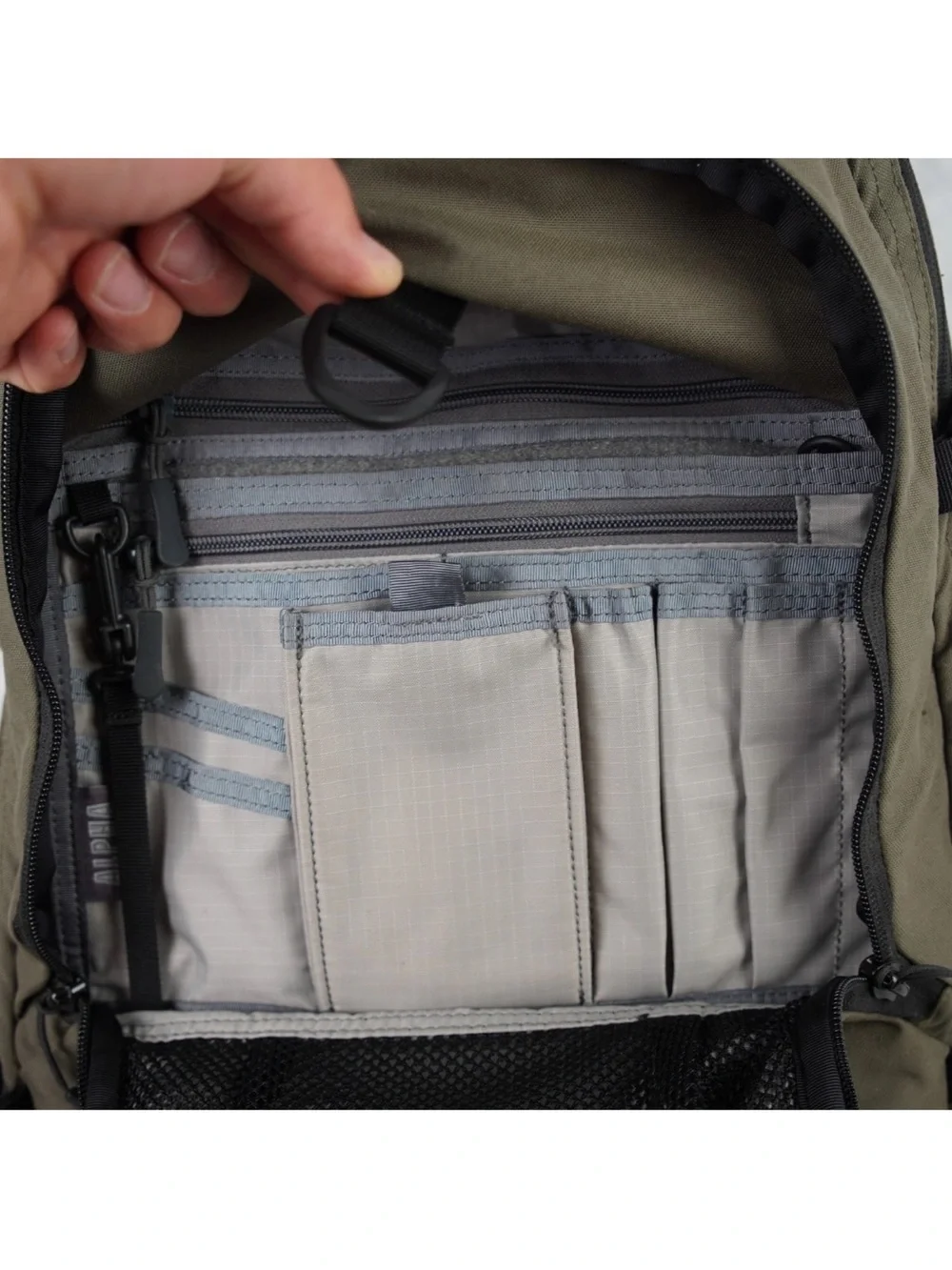 Alpha One Niner Evade 1.5 Backpack Green Tactical Outdoor Multi-Packets Capacity